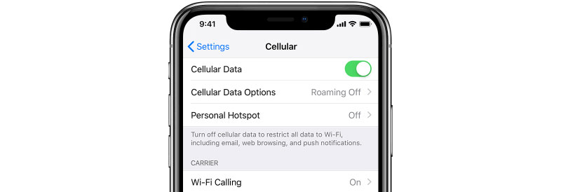 Cellular Data