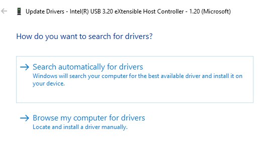 Search Automatically For Drivers