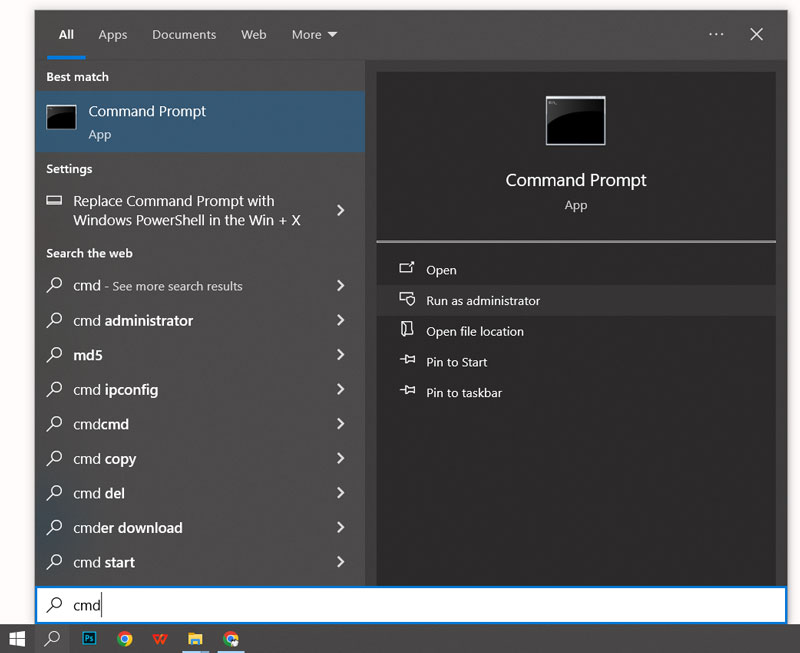Run Command Prompt As Administrator