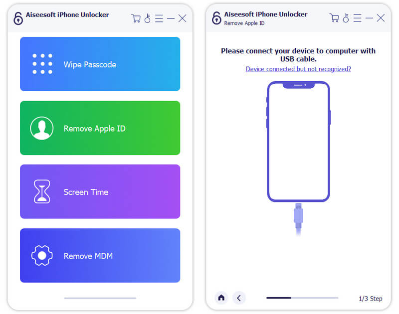 Blokada iPhone'a Aiseesoft