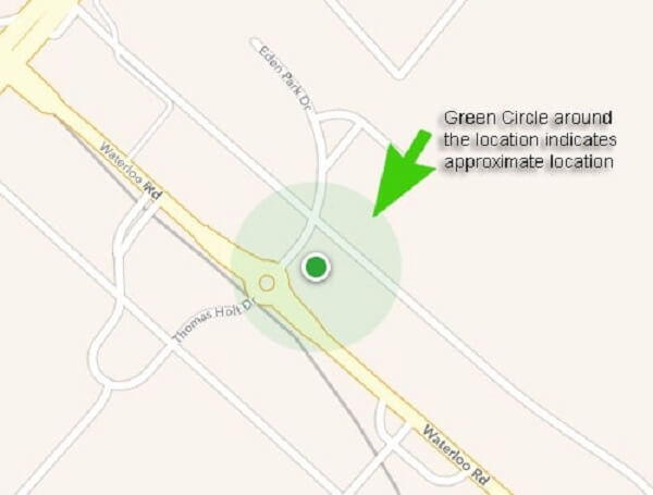 What Does the Green Circle Mean on Find My Iphone? 