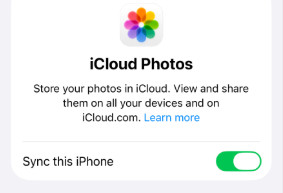 iCloud Фотографии Система iPhone