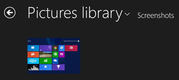Screenshot on a Windows 10