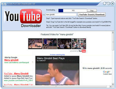 youtube video downloader for browser