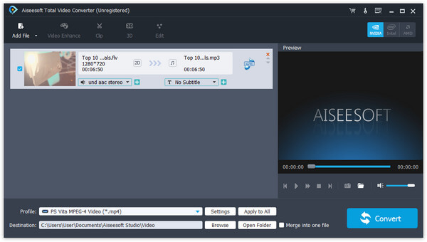 Import FLV File