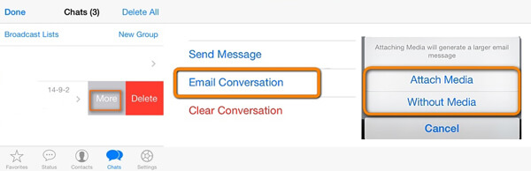 Μεταφέρετε το WhatsApp σε νέο iPhone με email