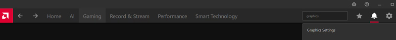 Amd Software Adrenalin Edition Graphics Settings
