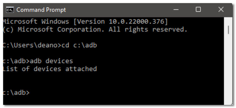 Open Command Prompt