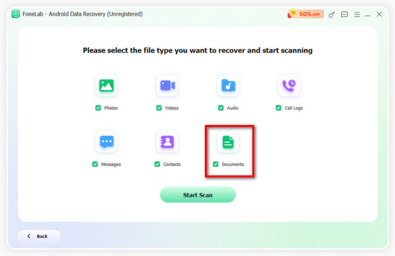 Start To Scan