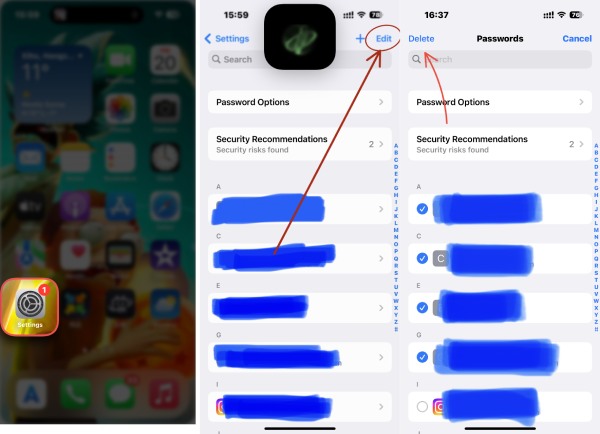 Jak odstranit heslo automatického vyplňování iPhone 14 Pro