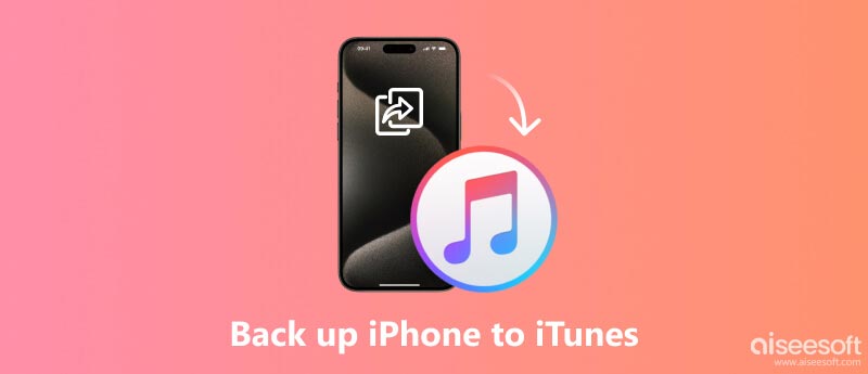 Back-up van de iPhone naar iTunes