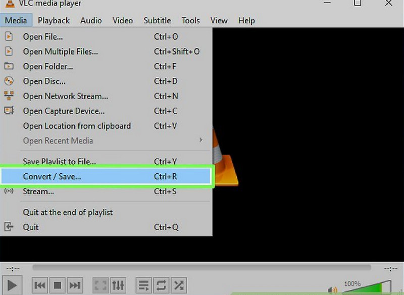 VLC Media Convert Save