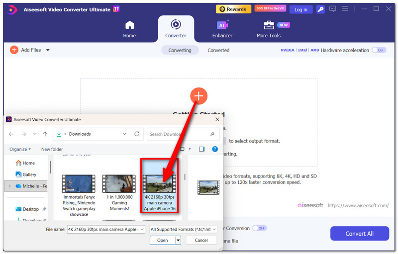 Click Add Icon