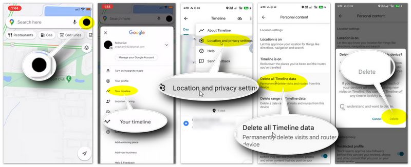 Bulk Delete Maps Activity
