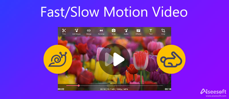 Snelle slow motion-video