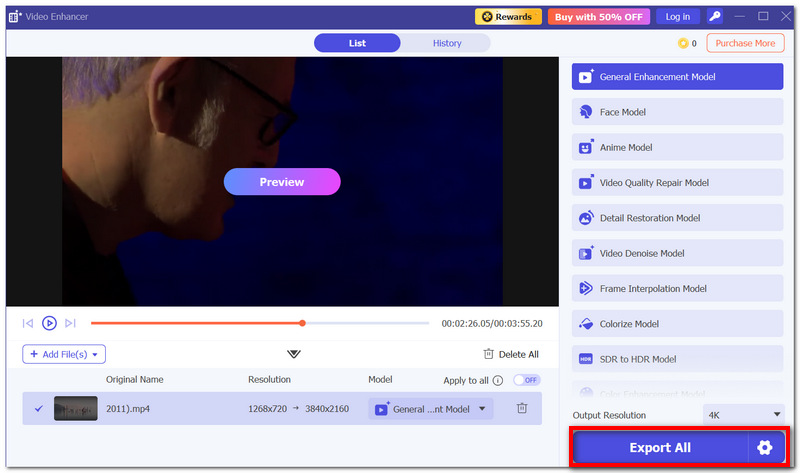 Convert All Enhanced Video