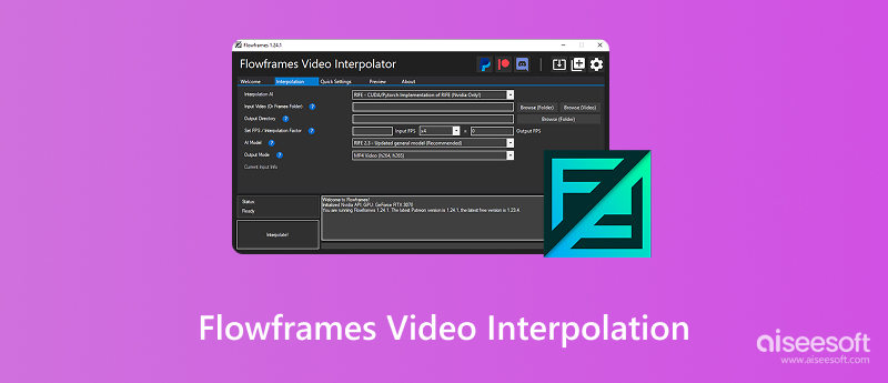 FlowFrames Video Interpolation