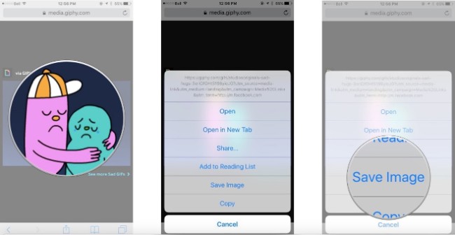 Scarica Gif in Ios