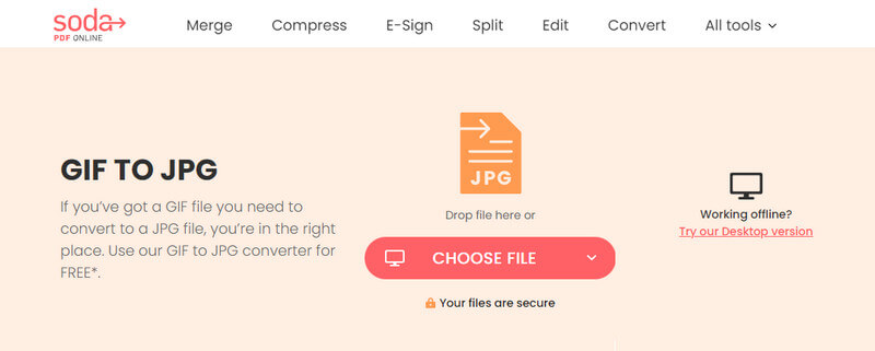 How to Convert GIF to JPG online?