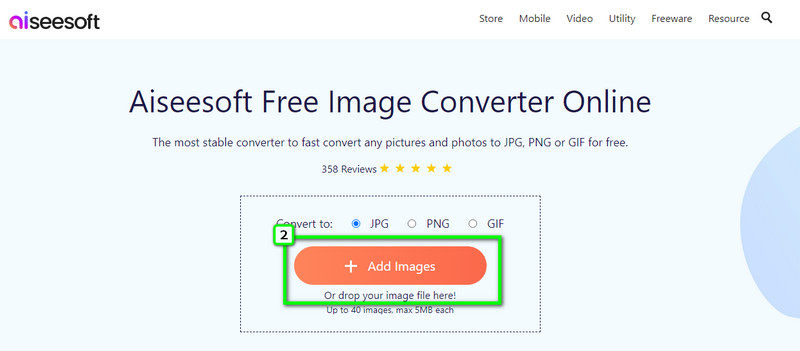 Free Online GIF to JPG Converter tool