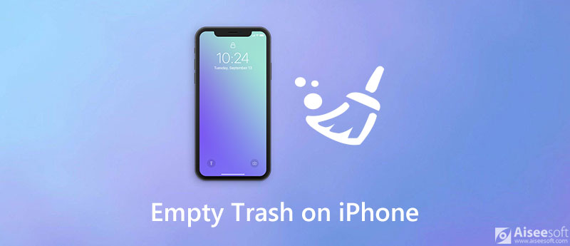 Tyhjennä roskakori iPhonessa