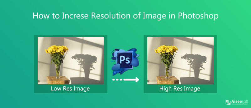 Aumenta la risoluzione dell'immagine in Photoshop