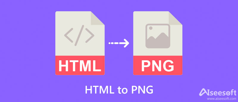 HTML in PNG