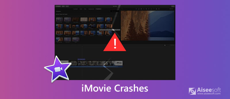 iMovie kaatuu