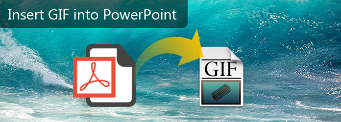 Helyezze be a GIF-et a PowerPoint-ba