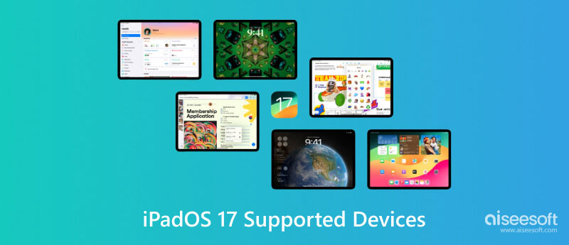 Liste over støttede enheter for iPadOS 17