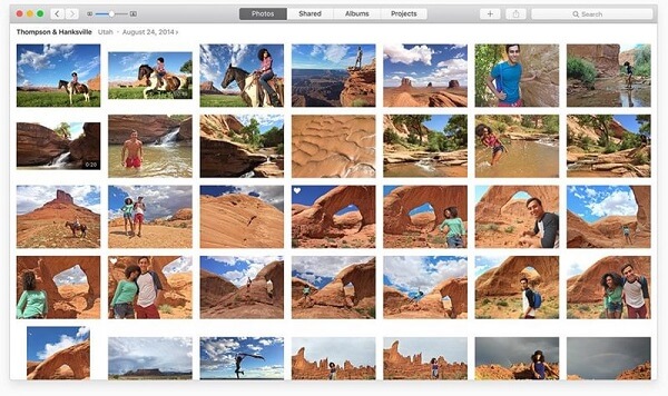 Фотографии для OS X