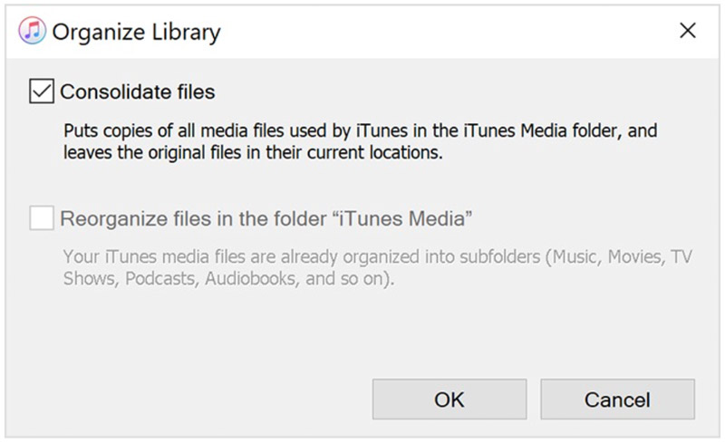 iTunes Organize Kitaplığı