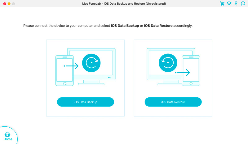 Ανοίξτε το iOS Backup and Restore σε Mac