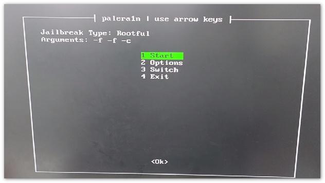 Confirm Arguments Parameter And Start