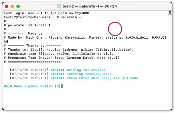 Hold Home And Power Button