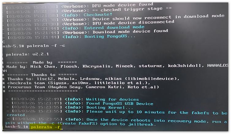 Press Command-without C to Run Again