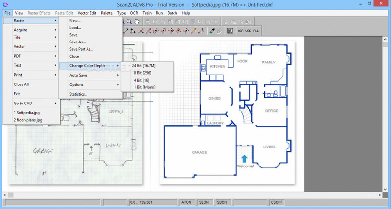 Scansiona due cad