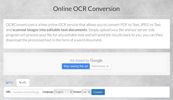 OCRConvert