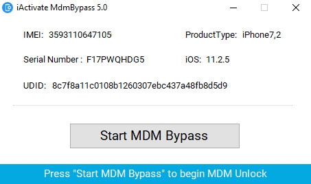 iΕνεργοποιήστε το MDM Bypass