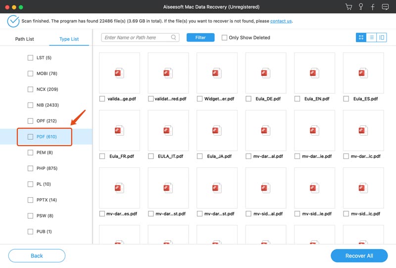 Check Recoverable Pdf Files