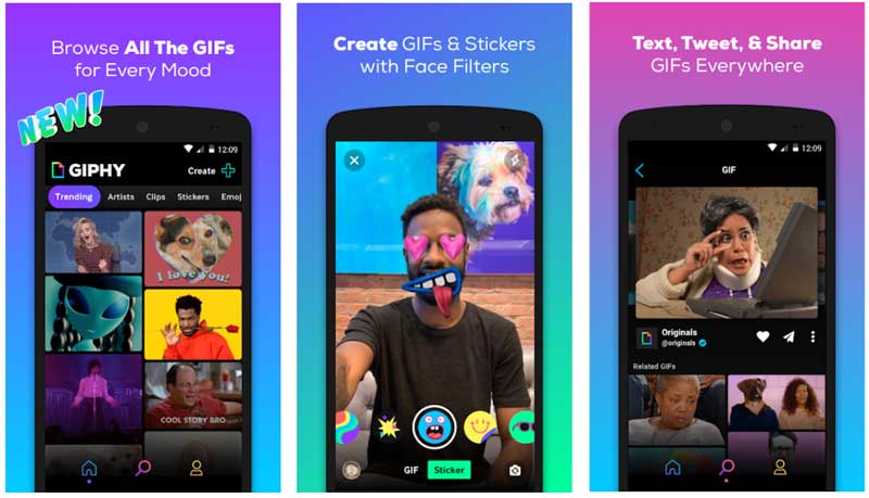 Giphy PNG 到 GIF 轉換器應用程序