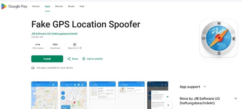 Install Fake Gps Location