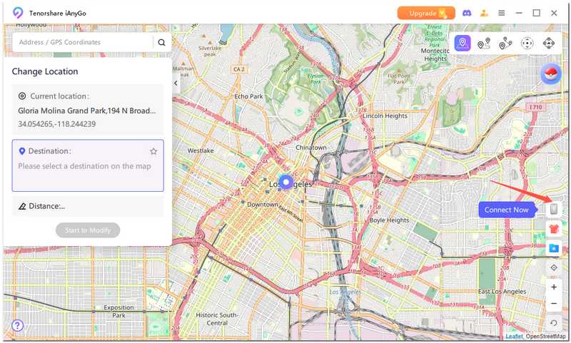 Connect Device to Ianygo