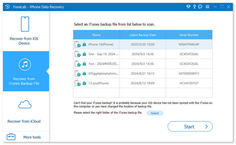 Recover Form Itunes