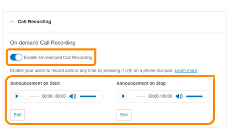 On Demand Call Recording Ringcentral