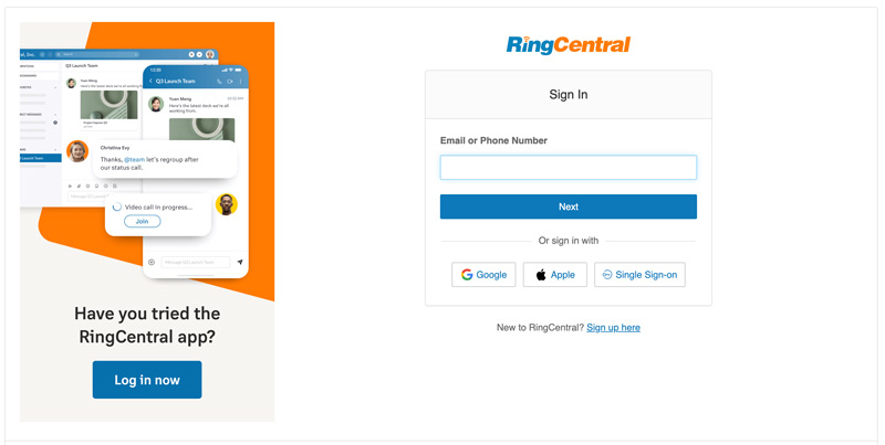 Ringcentral Account Sign In