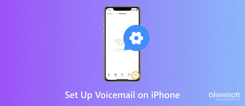 Stel voicemail in op de iPhone