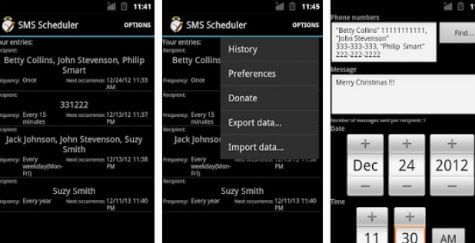 Sms scheduler by bhima