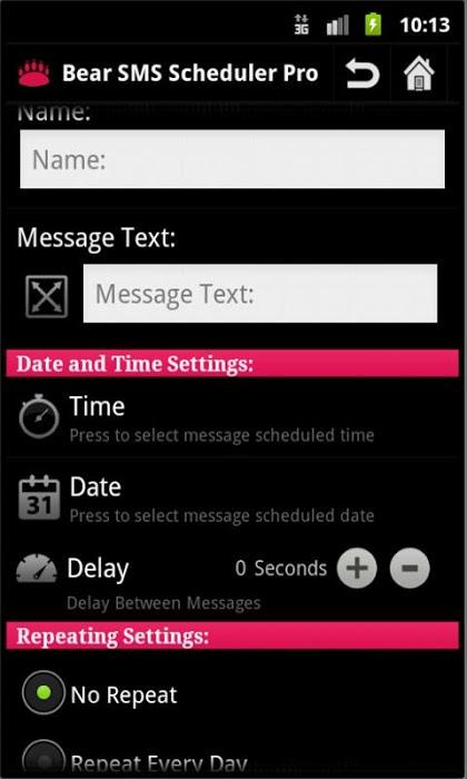 SMS Scheduler Pro