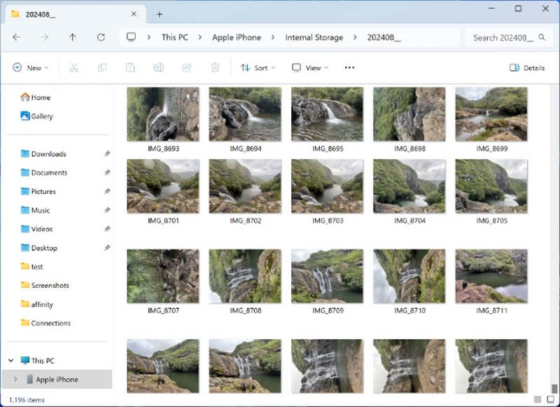 Export File From Iphone To Pc With File Explore